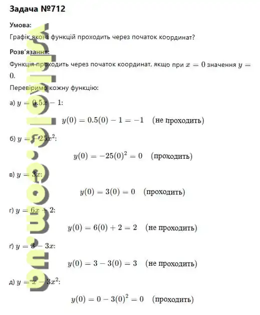 Вправа 712 гдз 7 клас алгебра Бевз Г.П. Бевз В.Г. Васильева Д.В. Владімірова Н.Г. 2024